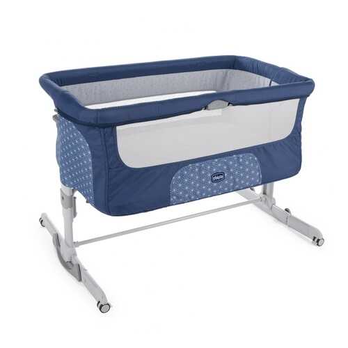 Chicco кроватка next2me dream navy в Детский мир