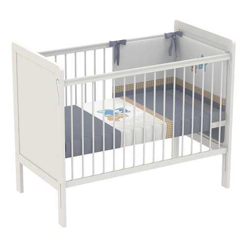 Кровать Polini Simple 220, белый в Детский мир
