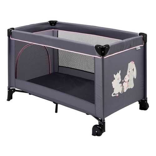 Манеж Nattou Playpen Nina, Jade & Lili Кролик, Единорог и Черепашка в Детский мир