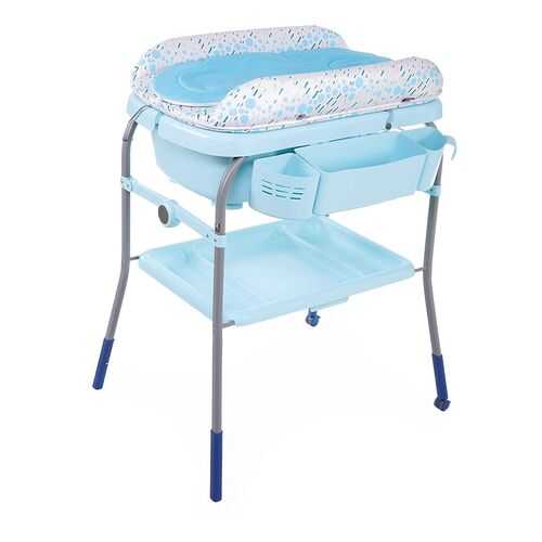 Пеленальный столик с ванночкой Chicco Cuddle & Bubble Comfort Ocean в Детский мир