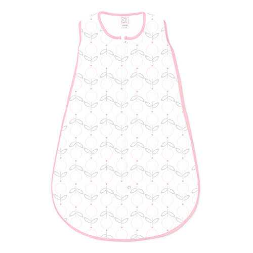 Трикотажный спальный мешок SwaddleDesigns Lolli Fleur Pink 3-6 мес. в Детский мир