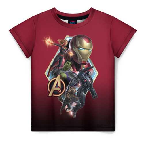 Детская футболка ВсеМайки 3D Avengers, р. 158 в Детский мир