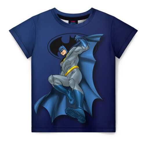 Детская футболка ВсеМайки 3D Batman, Justice League, размер 104 в Детский мир