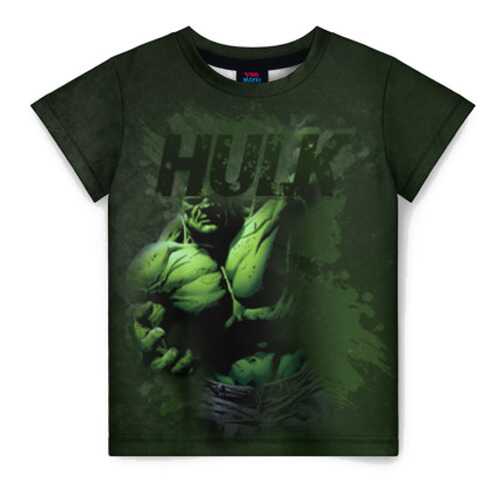 Детская футболка ВсеМайки 3D Hulk comics, р. 128 в Детский мир