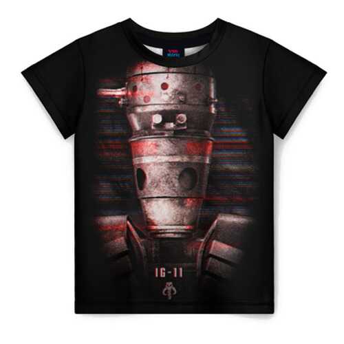 Детская футболка ВсеМайки 3D IG-11 The Mandalorian, размер 146 в Детский мир
