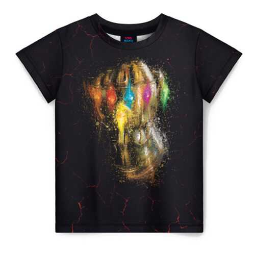Детская футболка ВсеМайки 3D Infinity Gauntlet, р. 164 в Детский мир