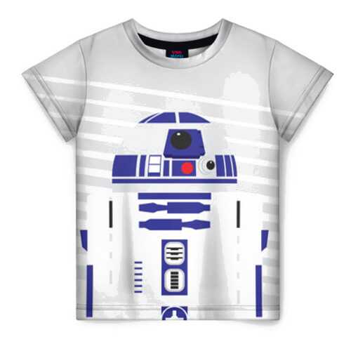 Детская футболка ВсеМайки 3D R2-D2, р. 158 в Детский мир