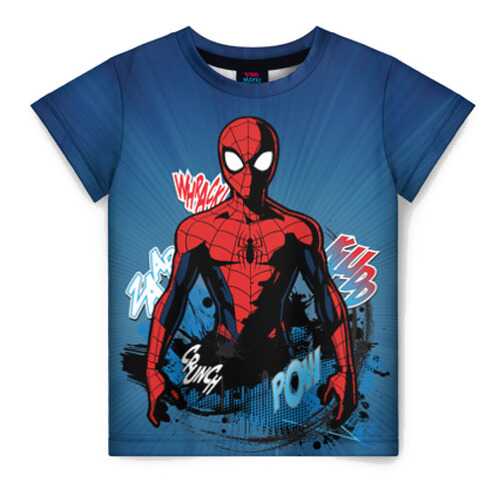 Детская футболка ВсеМайки 3D Spider-man, р. 122 в Детский мир