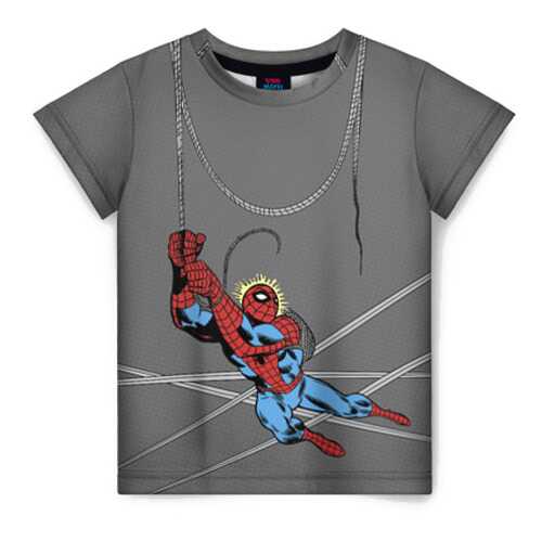 Детская футболка ВсеМайки 3D Spider-man, размер 122 в Детский мир