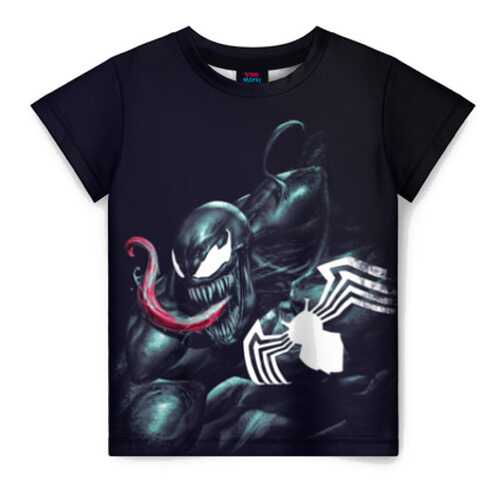 Детская футболка ВсеМайки 3D VENOM, р. 116 в Детский мир