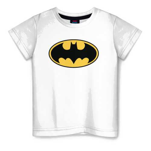Детская футболка ВсеМайки Batman logo, размер 152 в Детский мир
