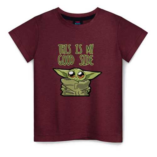 Детская футболка ВсеМайки Child Yoda хлопок, р. 158 в Детский мир