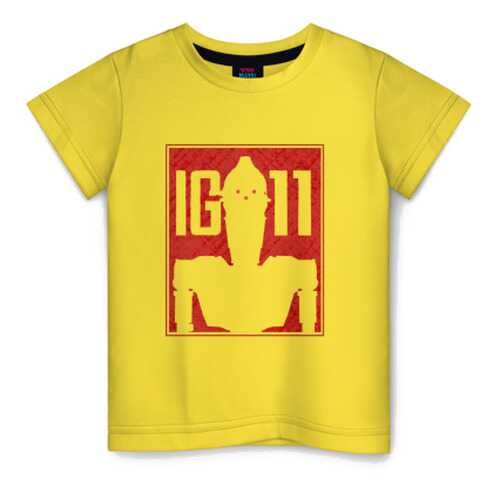 Детская футболка ВсеМайки IG-11 The Mandalorian, размер 104 в Детский мир