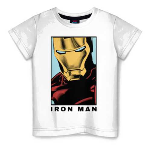 Детская футболка ВсеМайки Iron Man хлопок, р. 170 в Детский мир