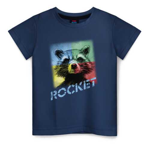 Детская футболка ВсеМайки ROCKET, размер 158 в Детский мир