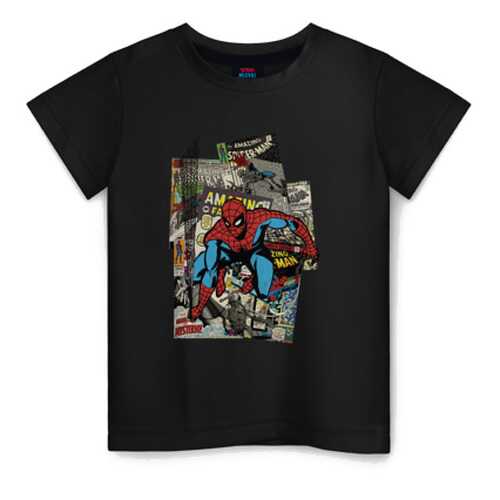 Детская футболка ВсеМайки Spider-man comics, размер 170 в Детский мир