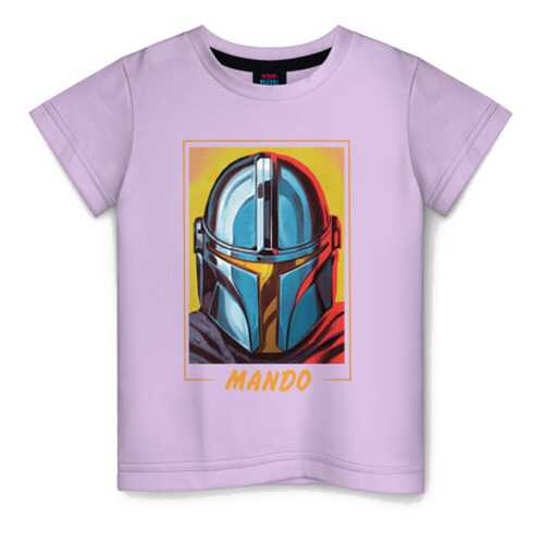 Детская футболка ВсеМайки The Mandalorian, размер 128 в Детский мир