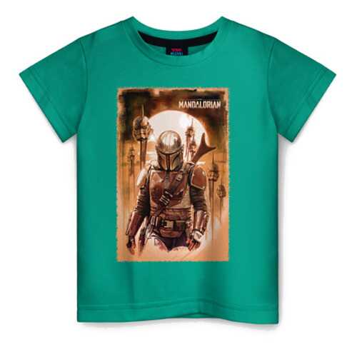 Детская футболка ВсеМайки The Mandalorian, размер 152 в Детский мир