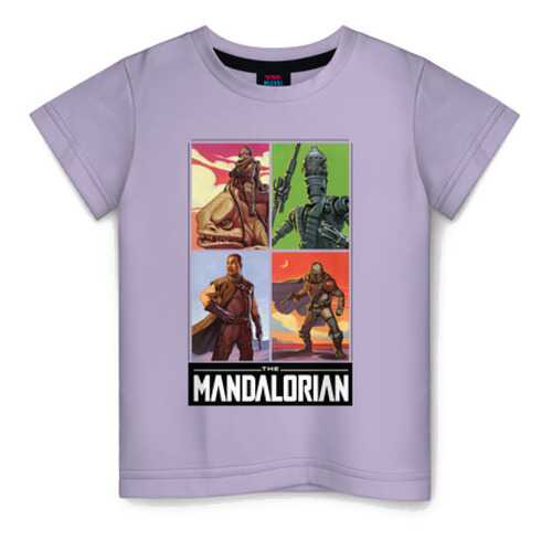 Детская футболка ВсеМайки The Mandalorian, размер 98 в Детский мир