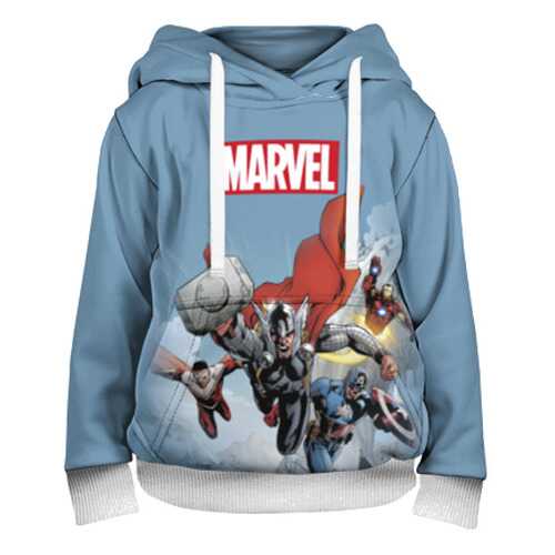 Детская толстовка ВсеМайки 3D Avengers comics, р. 158 в Детский мир
