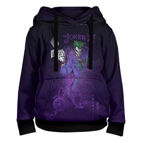 Детская толстовка ВсеМайки 3D Joker and playing cards, р. 140 в Детский мир
