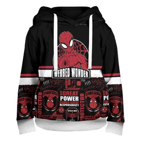 Детская толстовка ВсеМайки 3D Webbed Wonder, р. 164 в Детский мир