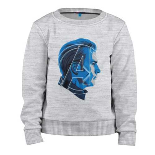 Детский свитшот ВсеМайки Captain America Avengers, р. 98 в Детский мир