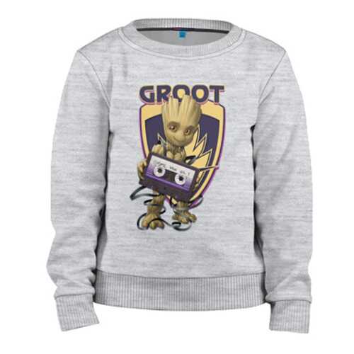 Детский свитшот ВсеМайки Groot, р. 152 в Детский мир