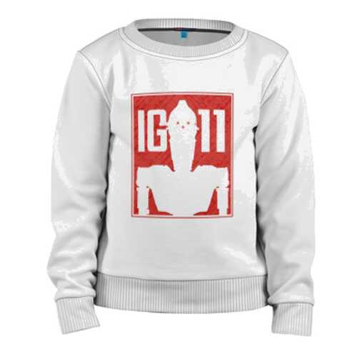 Детский свитшот ВсеМайки IG-11 The Mandalorian хлопок, размер 170 в Детский мир