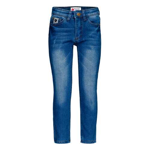 Джинсы для девочек Button Blue, цв. синий, р-р 110 в Детский мир