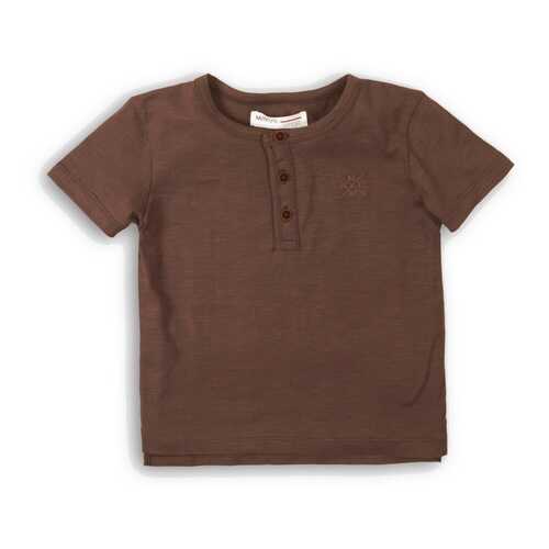 Футболка для мальчика MINOTI 1HENLEY2, р. 104 в Детский мир