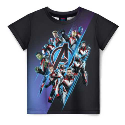 Детская футболка ВсеМайки 3D Avengers in uniform, р. 86 в Детский мир