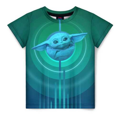 Детская футболка ВсеМайки 3D Child Yoda, размер 86 в Детский мир