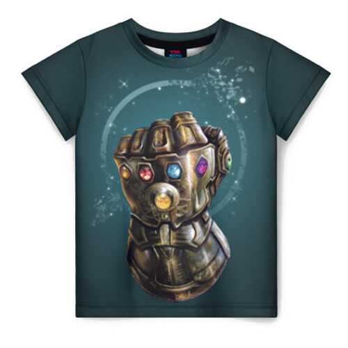 Детская футболка ВсеМайки 3D Infinity Gauntlet, р. 86 в Детский мир
