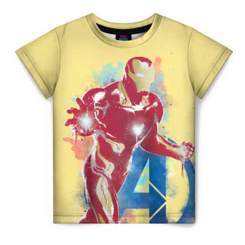 Детская футболка ВсеМайки 3D Iron Man, размер 86 в Детский мир