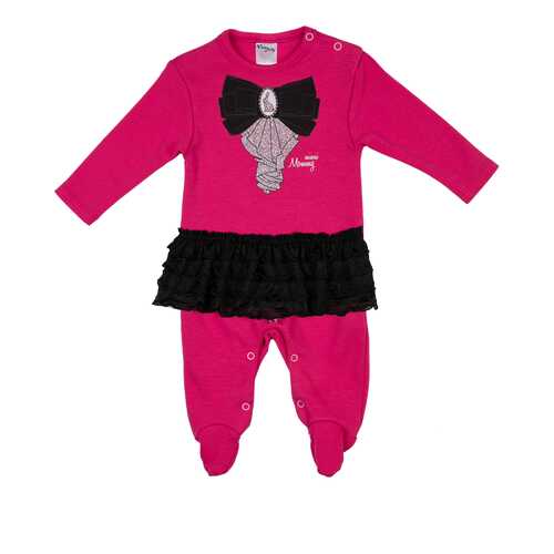 Комбинезон Viva Baby D8002-2, фуксия, р.68 в Детский мир