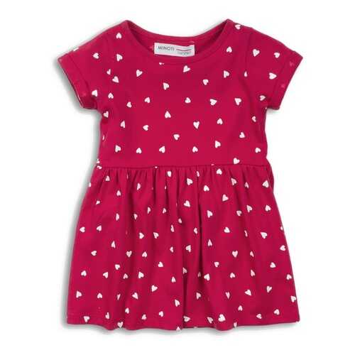 Платье для девочки MINOT 2TDRESS24 красный, р. 86 в Детский мир