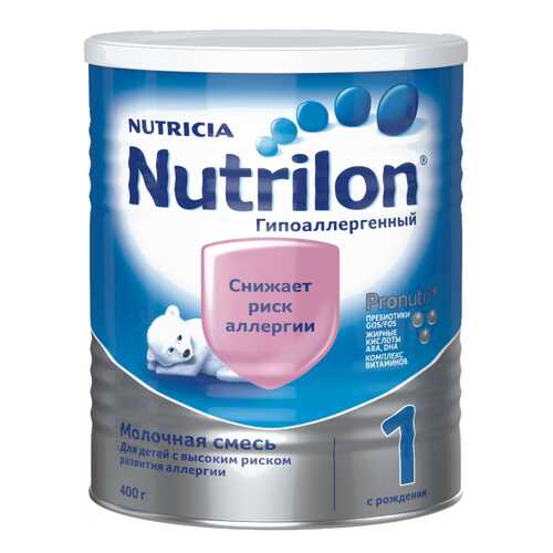 Молочная смесь Nutrilon Гипоаллергенный от 0 до 6 мес. 400 г в Детский мир
