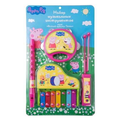 Музыкальные инструменты 6 шт. Peppa Pig 30570 в Детский мир