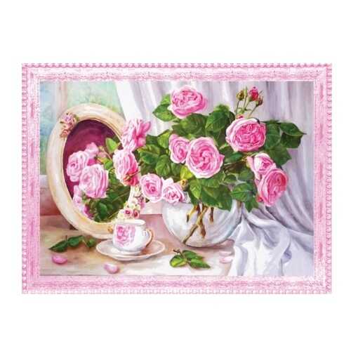 Поделка Color Kit Набор для вышивания бисером Розовые розы VS012 в Детский мир