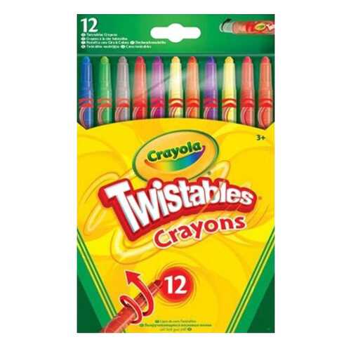 Восковые мелки Crayola Восковые мелки 12 штук в Детский мир