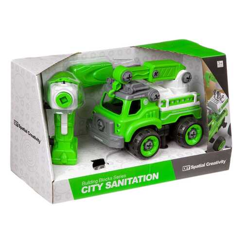 Конструктор-машина на радиоуправлении City Sanitation в Детский мир