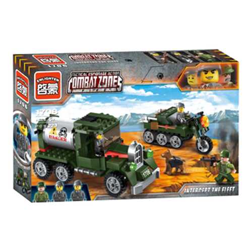 Конструктор пластиковый Brick Военная техника в Детский мир