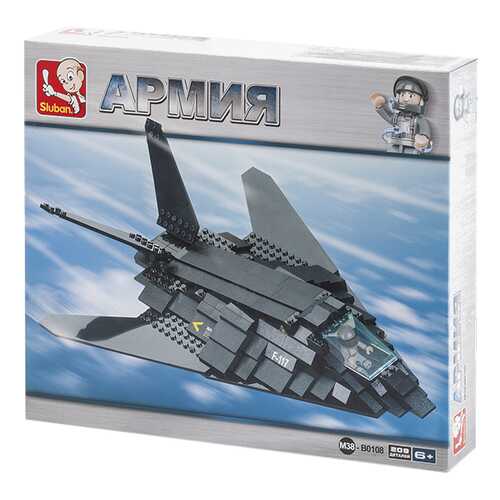 Конструктор Sluban Локхид F-117 Найт Хок 209 детали M38-B0108 в Детский мир