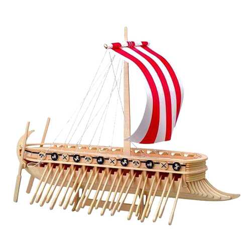 Сборная деревянная модель Финикийский парусник 80126 Wooden Toys в Детский мир