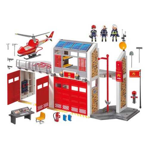 Игровой набор Playmobil Пожарная служба: Пожарная станция в Детский мир