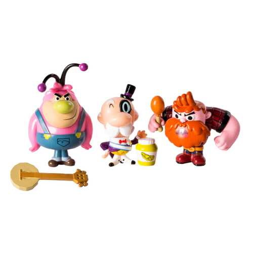 Игровой набор Spin Master Powerpuff Girls Три фигурки обитателей города 5 см в Детский мир