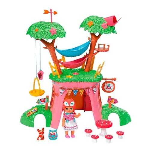 Zapf creation chou chou 920-282 шу-шу мини-лисичка дерево-домик функц. с куклой в Детский мир