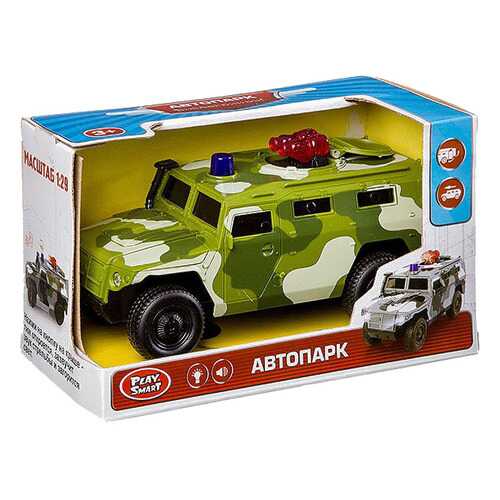 Инерционная машина PLAYSMART Военная 9706С в Детский мир