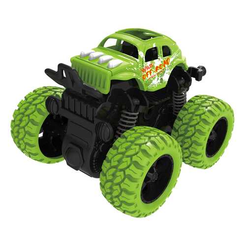 Инерционная машинка 4х4, зеленая Funky Toys в Детский мир